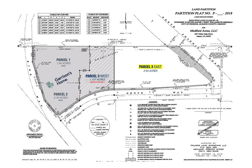 N Phoenix Rd, Phoenix, OR à vendre - Plan de site – Image 2 sur 2