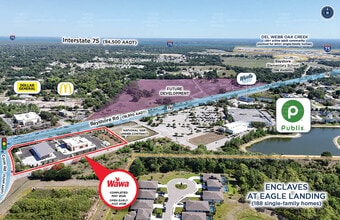 6522 Bayshore Rd, North Fort Myers, FL - Vue aérienne vue de carte