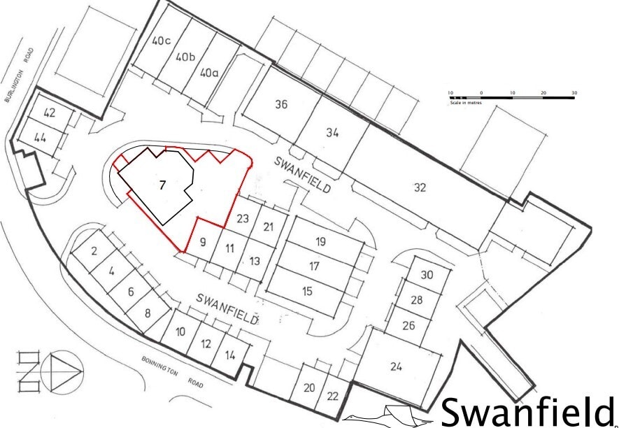 Unit 7 Swanfield, Edinburgh à louer Plan de site– Image 1 sur 1