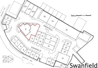 Unit 7 Swanfield, Edinburgh à louer Plan de site– Image 1 sur 1