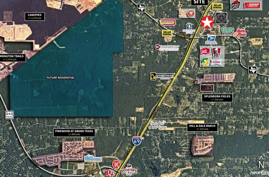 Hwy 69 & FM 2090, Splendora, TX à vendre - Photo de l’immeuble – Image 3 sur 4