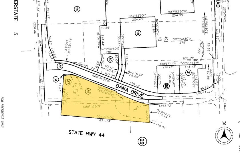 905 Dana Dr, Redding, CA à louer - Plan cadastral – Image 2 sur 5