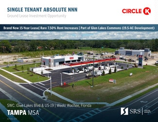 Plus de détails pour SWC Glen Lakes & US-19 blvd, Weeki Wachee, FL - Local commercial à vendre