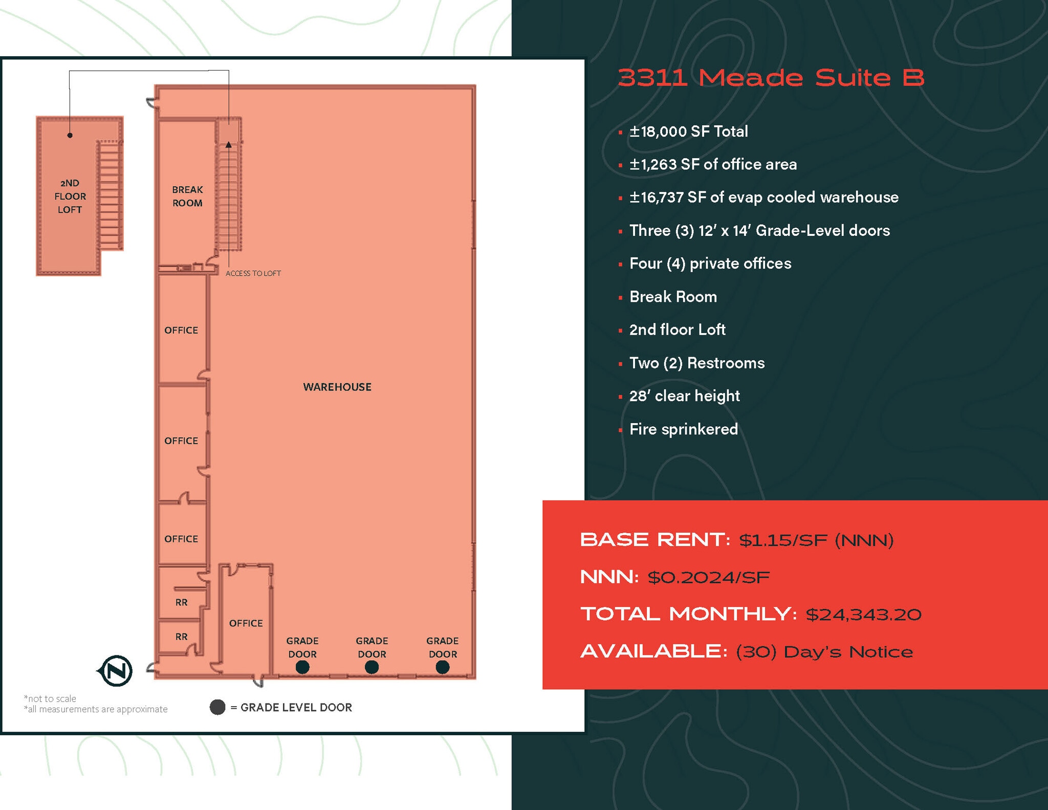 3542 Sirius Ave, Las Vegas, NV à louer Plan d’étage– Image 1 sur 1