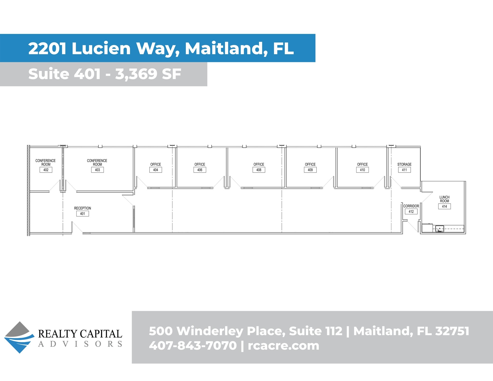 2201 Lucien Way, Maitland, FL à louer Plan de site– Image 1 sur 21
