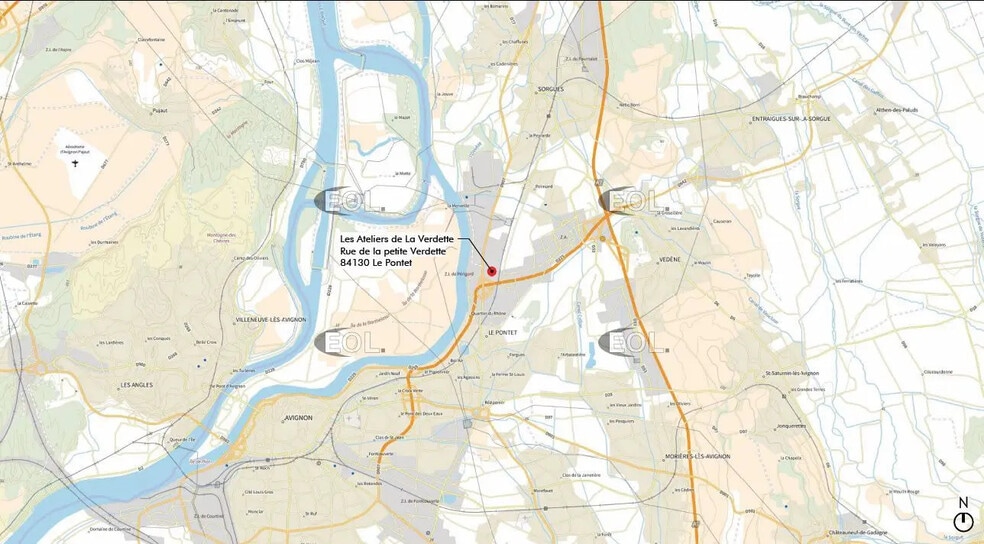 Local d'activités dans Le Pontet à vendre - Photo de l’immeuble – Image 2 sur 4