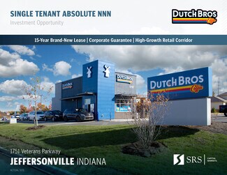 Plus de détails pour 1751 Veterans Pky, Jeffersonville, IN - Local commercial à vendre