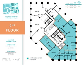 17011 Beach Blvd, Huntington Beach, CA à louer Plan d’étage– Image 2 sur 2