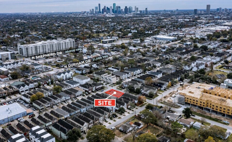 1701 W 15th St, Houston, TX à vendre - Aérien – Image 2 sur 2