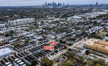 1701 W 15th St, Houston, TX - VUE AÉRIENNE  vue de carte