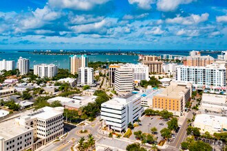 1549 Ringling Blvd, Sarasota, FL - VUE AÉRIENNE  vue de carte