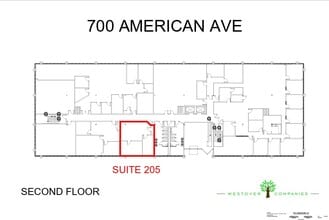 660 American Ave, King Of Prussia, PA à louer Plan d’étage– Image 1 sur 1