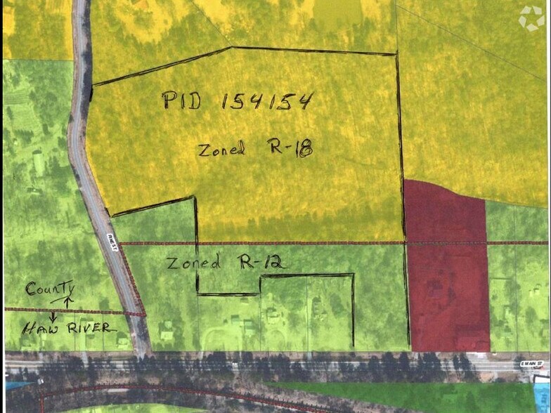 Pine St & Hwy 70, Haw River, NC à vendre - Aérien – Image 2 sur 4