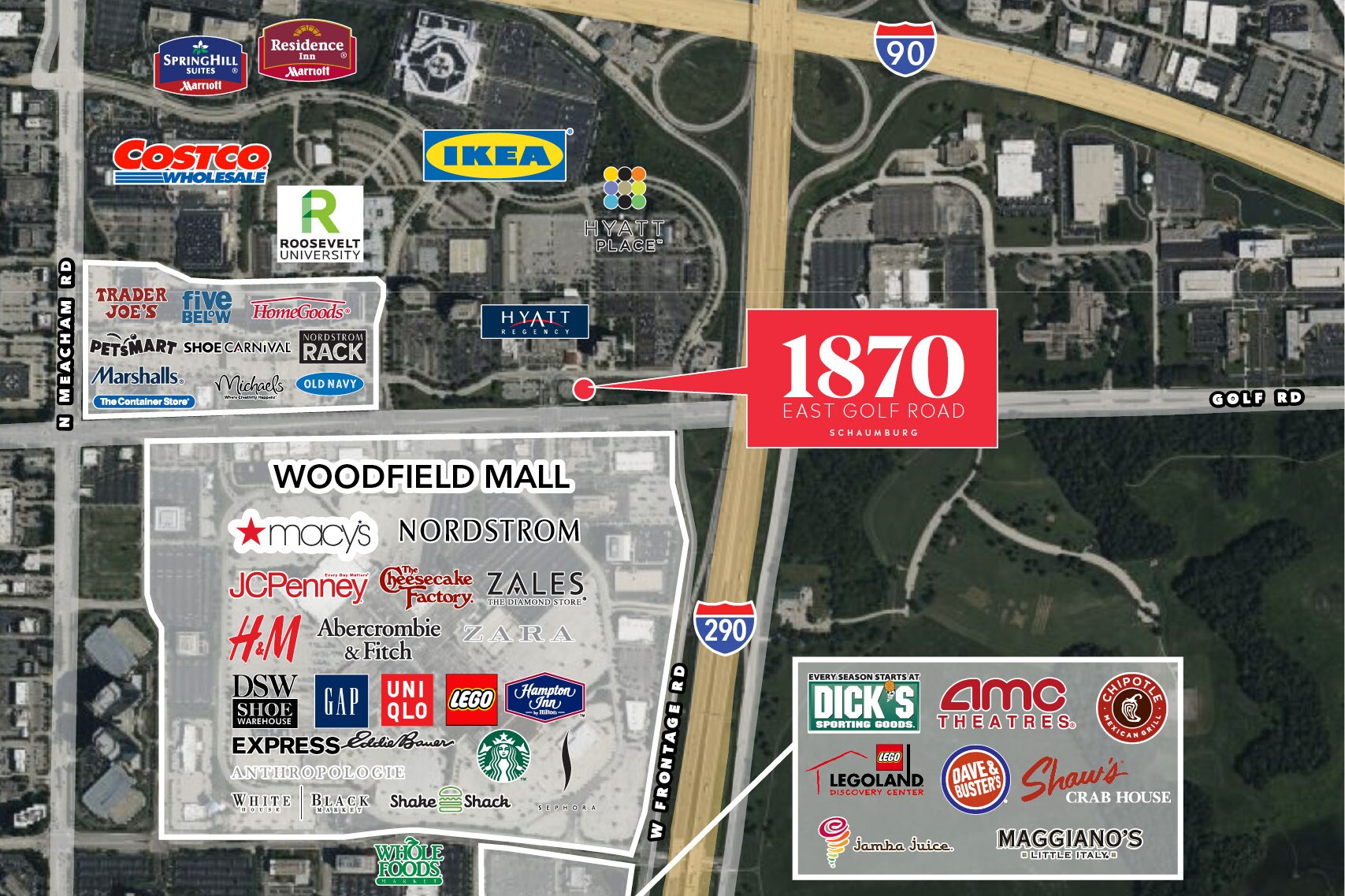 1870 E Golf Rd, Schaumburg, IL à louer Photo de l’immeuble– Image 1 sur 6