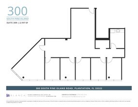 300 S Pine Island Rd, Plantation, FL à louer Plan d’étage– Image 1 sur 1