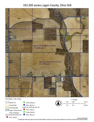 Plus de détails pour St 274 rt, Lewistown, OH - Terrain à vendre
