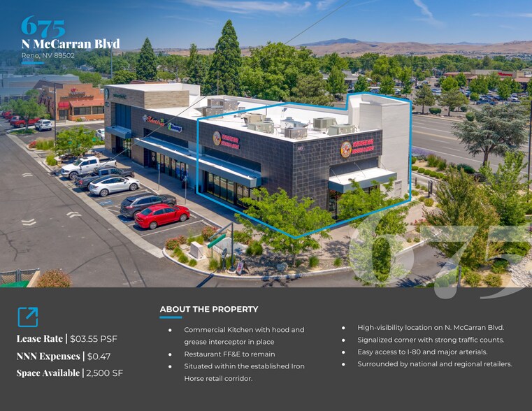 675 N McCarran Blvd, Sparks, NV à louer - Photo de l’immeuble – Image 2 sur 9