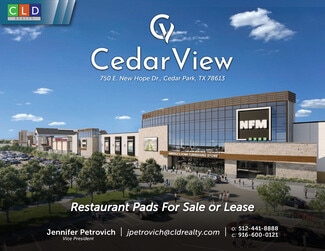 Plus de détails pour 750 E New Hope Dr, Cedar Park, TX - Terrain à vendre