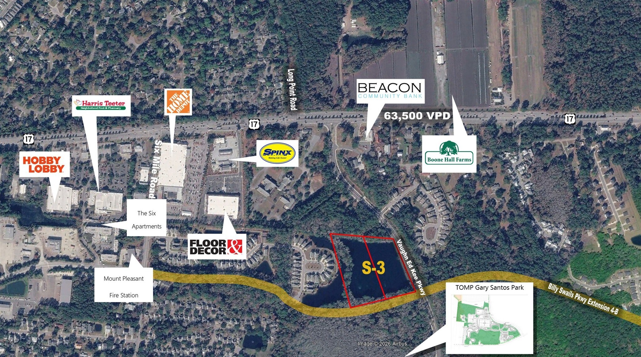 0 Vaughn Ed Kee Pky, Mount Pleasant, SC à vendre Photo principale– Image 1 sur 6