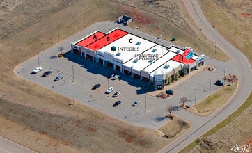 1700-1726 S Division St, Guthrie, OK - VUE AÉRIENNE  vue de carte