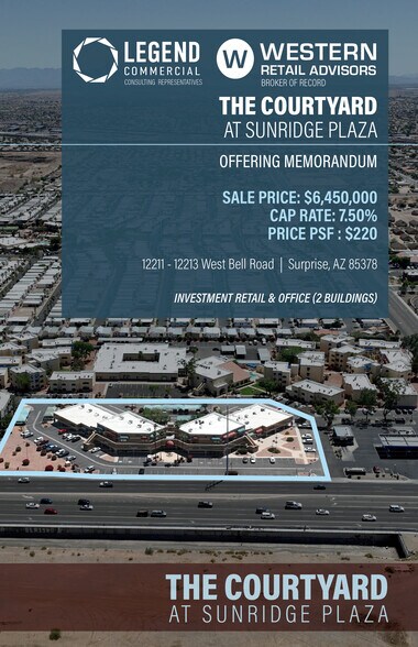 12211-12213 W Bell Rd, Surprise, AZ à vendre - Photo de l’immeuble – Image 1 sur 12