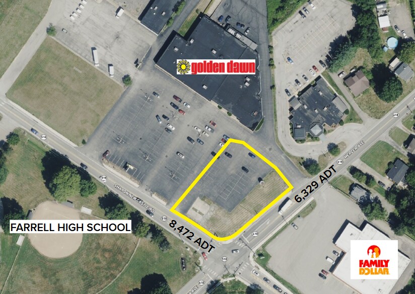 809 Sharon New Castle rd, Farrell, PA à vendre Photo principale– Image 1 sur 2