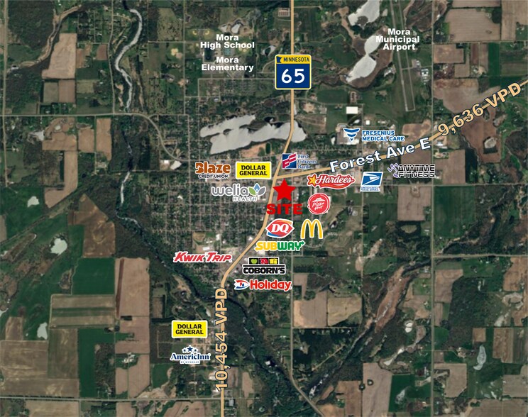 300 Highway 65 S, Mora, MN à louer - Photo de l’immeuble – Image 2 sur 2