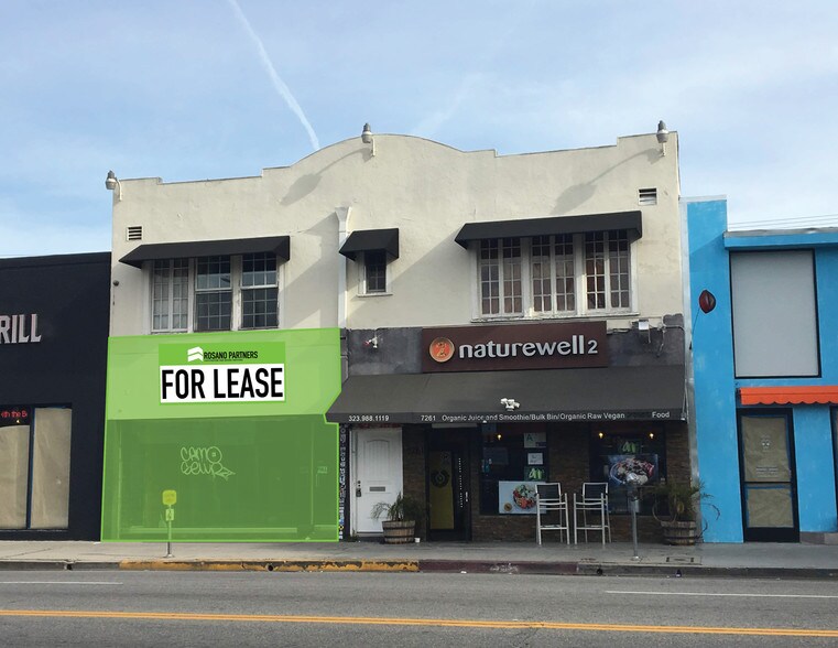 7261-7263 Melrose Ave, Los Angeles, CA à louer - Photo principale – Image 2 sur 6