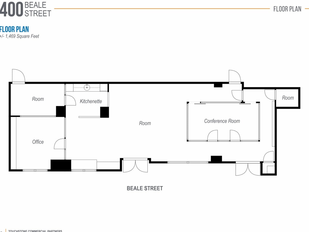 400 Beale St, San Francisco, CA 94105 - Lot 103 - - Plan d’étage - Image 1 of 1