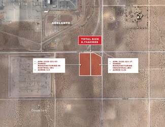 Plus de détails pour 0 Pansy rd, Adelanto, CA - Terrain à vendre