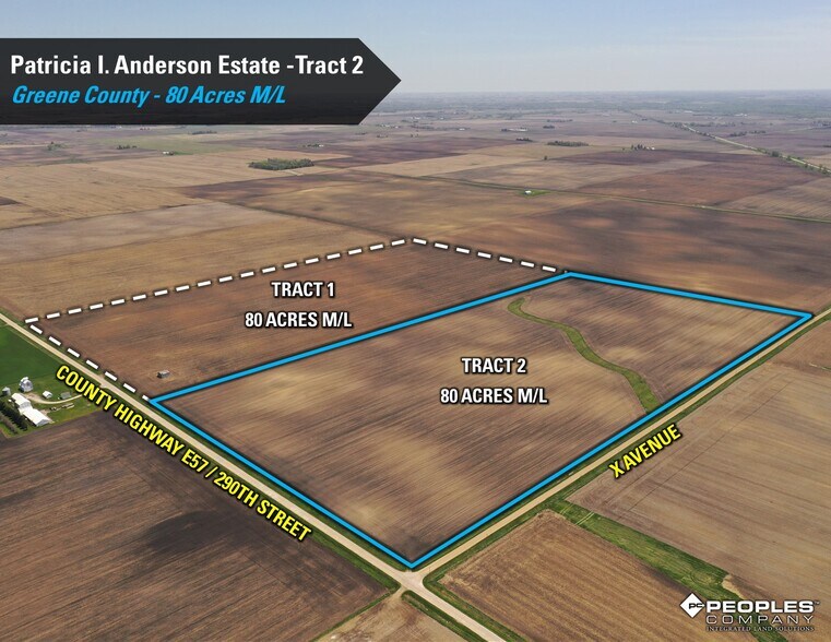 02 County Highway E57 & X Avenue, Rippey, IA à vendre - Photo principale – Image 2 sur 15