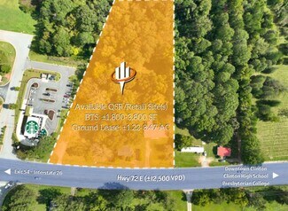 Plus de détails pour 18860 Highway 72 E, Clinton, SC - Local commercial à louer
