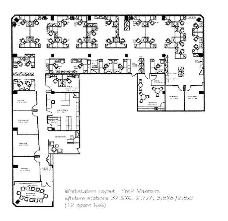 6299 Airport Rd, Mississauga, ON à louer Plan d’étage– Image 1 sur 1