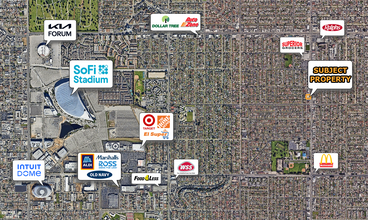 9137 S Western Ave, Los Angeles, CA - VUE AÉRIENNE vue de carte