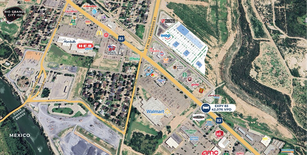 NEC Redwood St & Hwy 83, Rio Grande City, TX à louer - Photo de l’immeuble – Image 3 sur 3