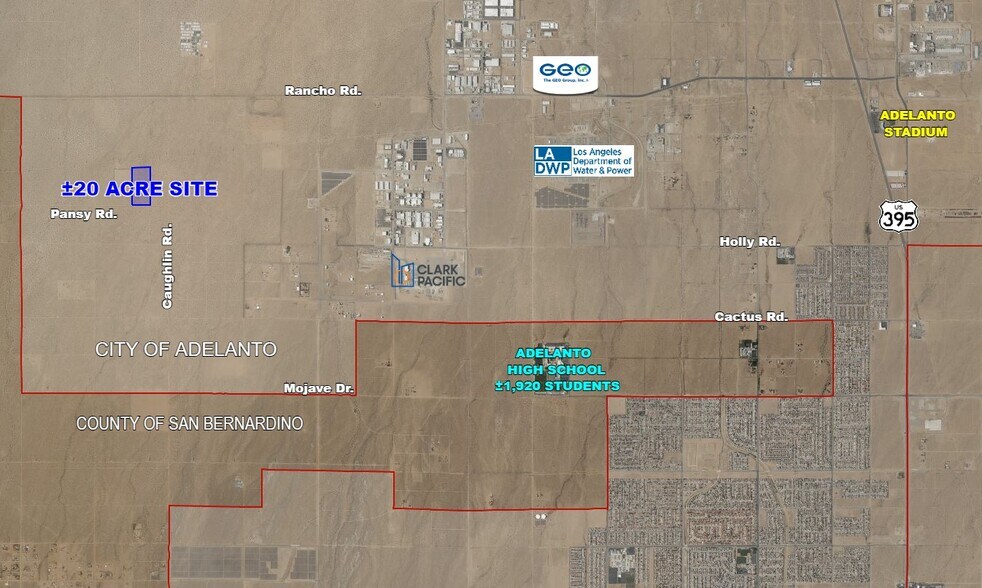 Pansy Rd, Adelanto, CA à vendre - Photo de l’immeuble – Image 1 sur 2