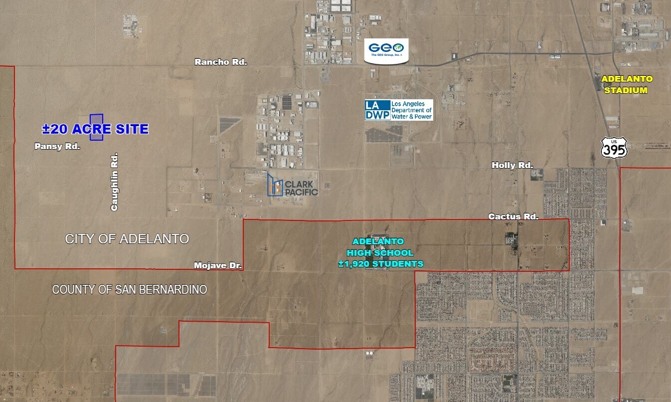 Pansy Rd, Adelanto, CA à vendre Photo de l’immeuble– Image 1 sur 3
