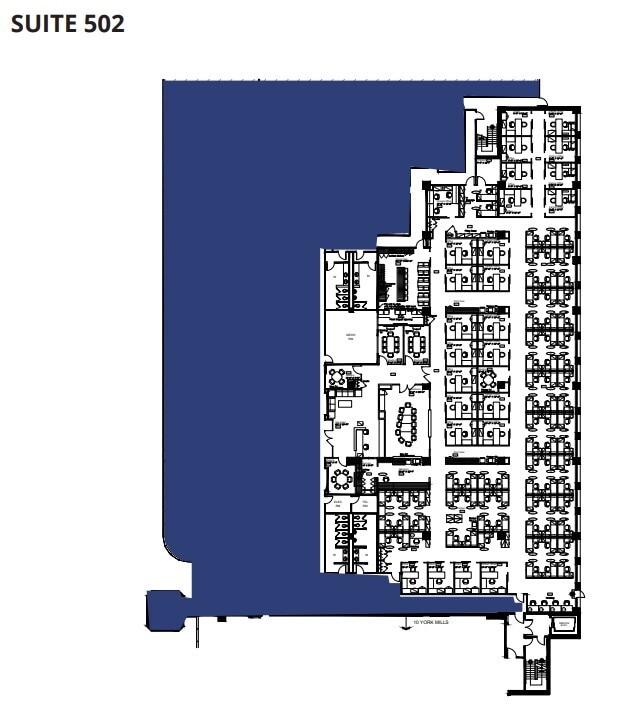10-20 York Mills Rd, Toronto, ON à louer Plan d’étage– Image 1 sur 1