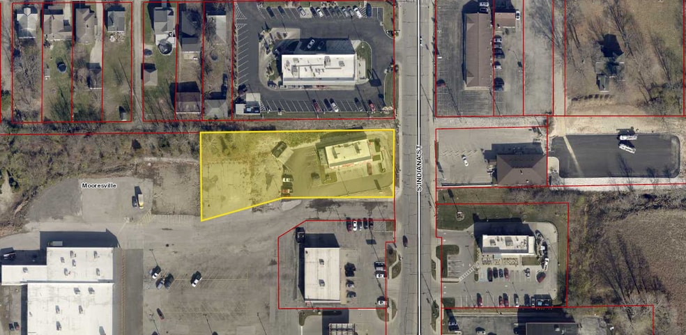 366 S Indiana St, Mooresville, IN à vendre - Aérien – Image 2 sur 3