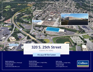 Plus de détails pour 320 S 25th St, Easton, PA - Local commercial à louer
