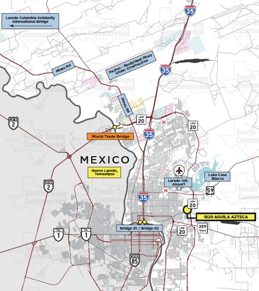 1820 Aguila Azteca, Laredo, TX à louer - Photo de l’immeuble – Image 2 sur 12