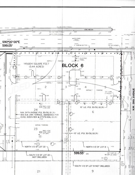 2990 W Oakland Park Blvd, Oakland Park, FL à louer - Plan de site – Image 2 sur 2