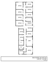 8945 W Russell Rd, Las Vegas, NV à louer Plan de site– Image 1 sur 1