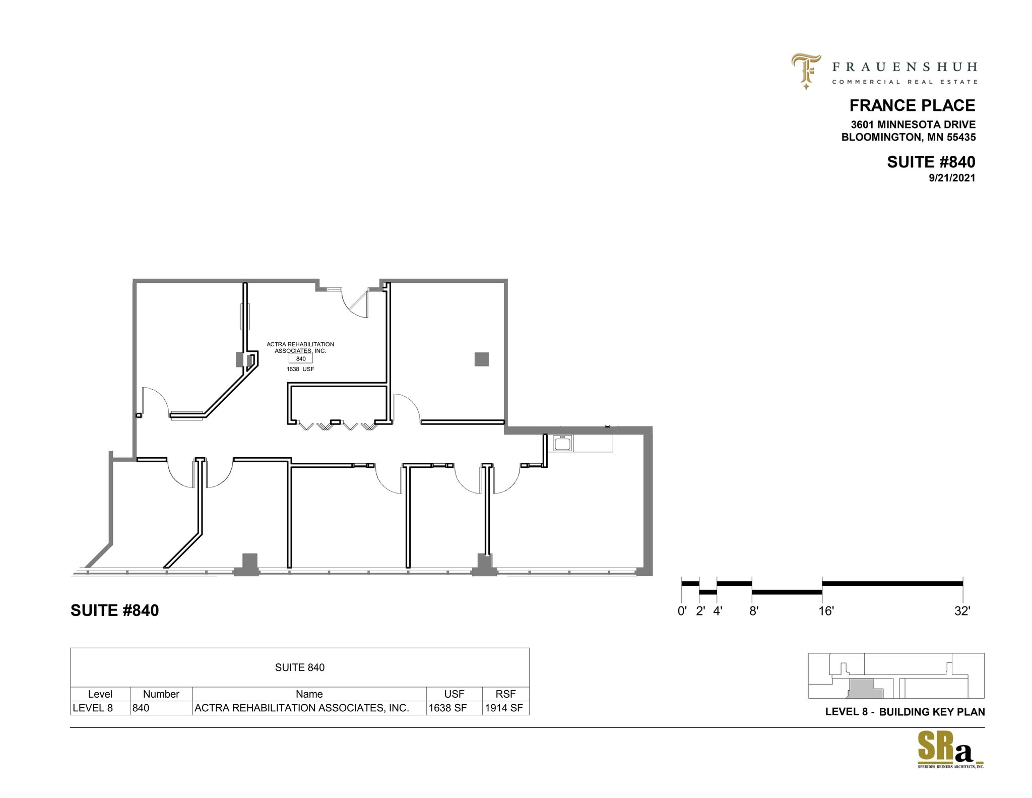 3601 Minnesota Dr, Bloomington, MN à louer Plan d’étage– Image 1 sur 1