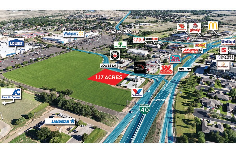 6005 Lowes Ln, Amarillo, TX à louer - Photo de l’immeuble – Image 2 sur 2