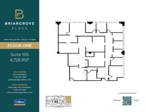 17855 N Dallas Pky, Dallas, TX à louer Plan d’étage– Image 1 sur 1