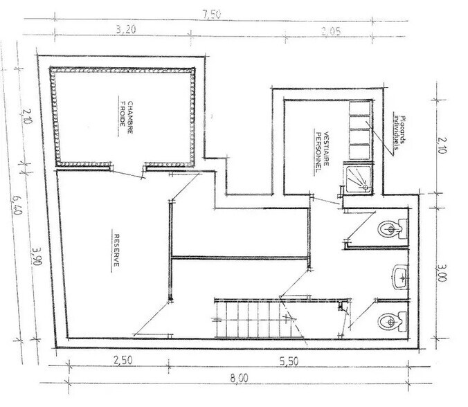 Local commercial dans Cachan à louer - Plan d’étage – Image 2 sur 2