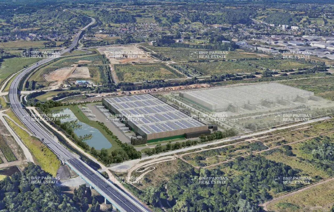 Local d’activités dans Honfleur à louer Aérien– Image 1 sur 3