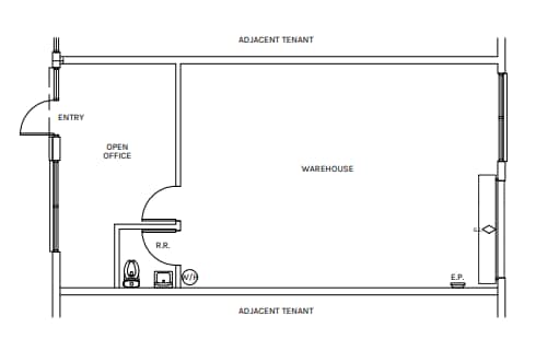 10451-10455 Roselle St, San Diego, CA à louer Plan d’étage– Image 1 sur 1