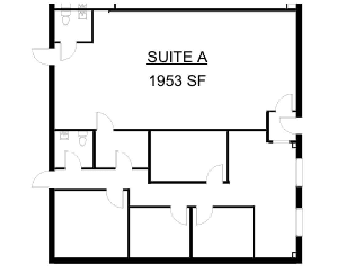 517 S Pleasantburg Dr, Greenville, SC à louer Plan d’étage– Image 1 sur 3